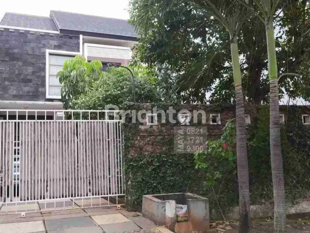Rumah Elegan Nyaman Asri Kavling AL Pondok Bambu Jakarta Timur Dekat Pusat Kota