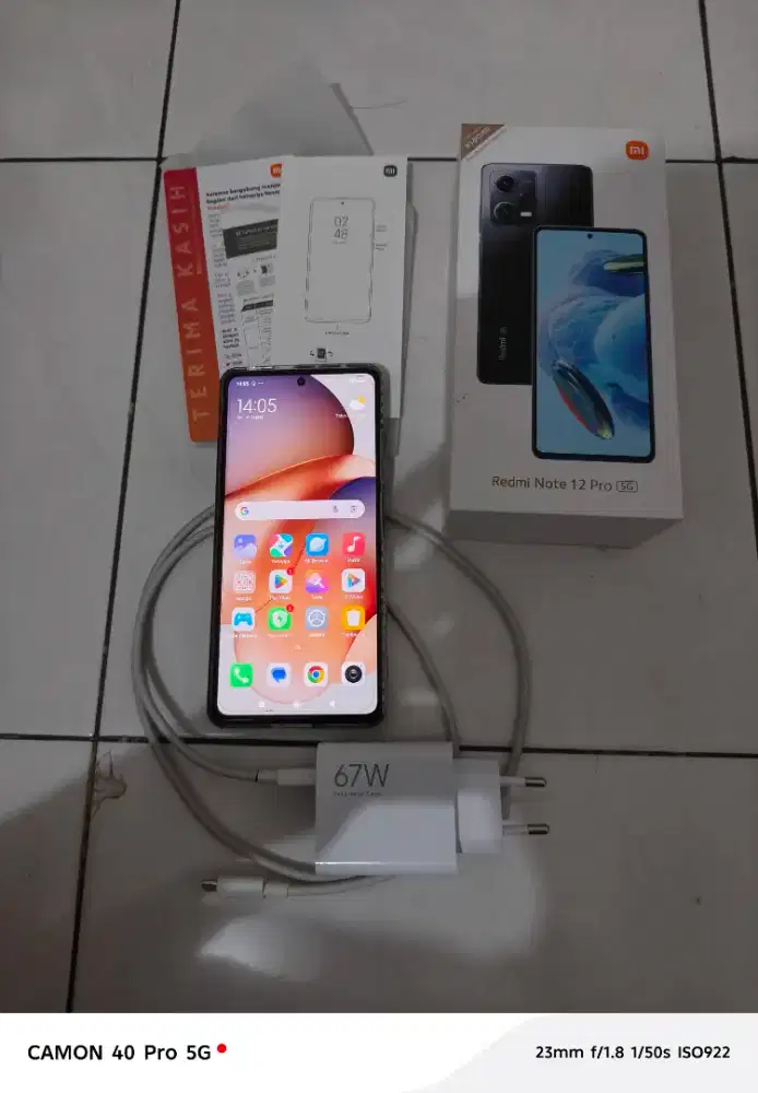 HP Xiaomi Redmi Note 12 Pro 5G 8/256