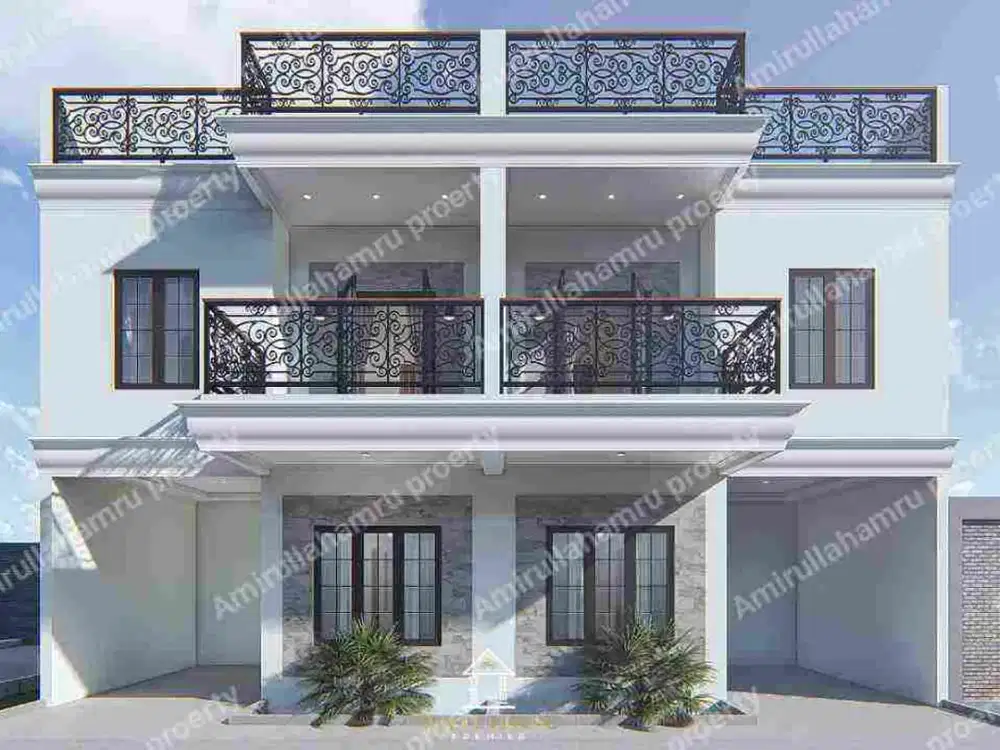 Di Jual Rumah baru indent 3 Lantai akses strategis di depok .