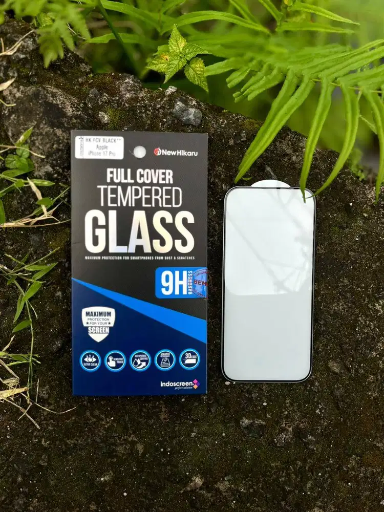 Hikaru Full Cover Tempered Glass iPhone 17 Pro