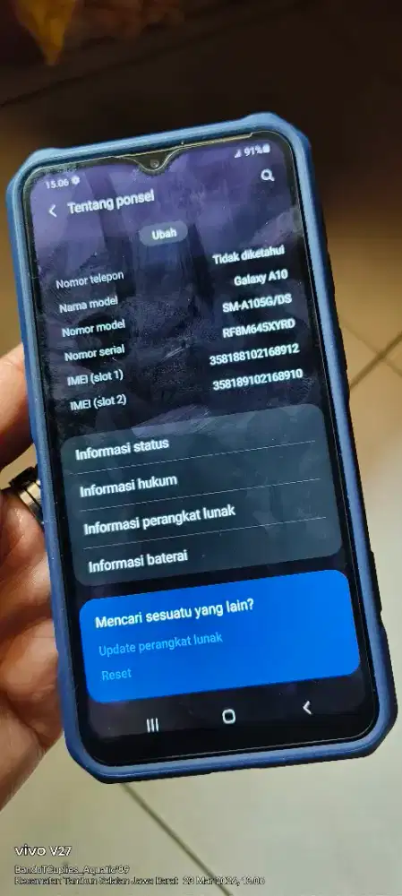 Handphone samsung A10 2/32 batangan