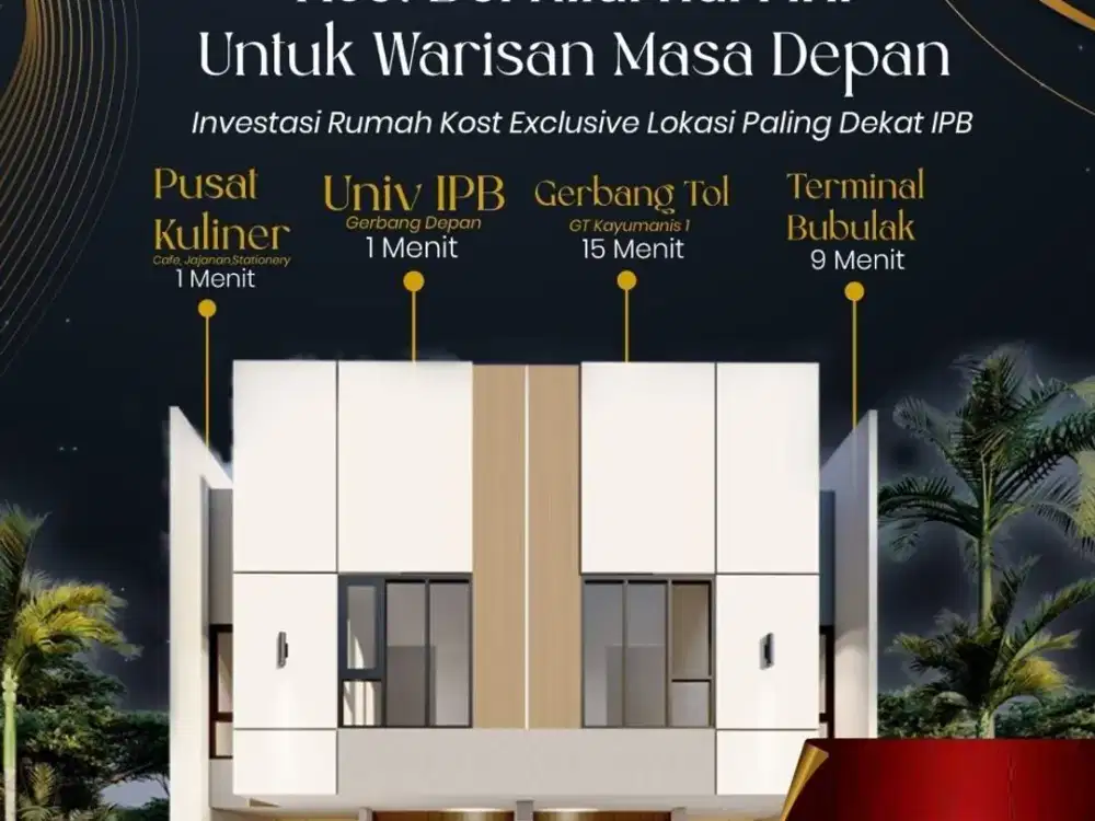 [HOT] Dijual Kost Kosan Di Bogor Barat MURAH