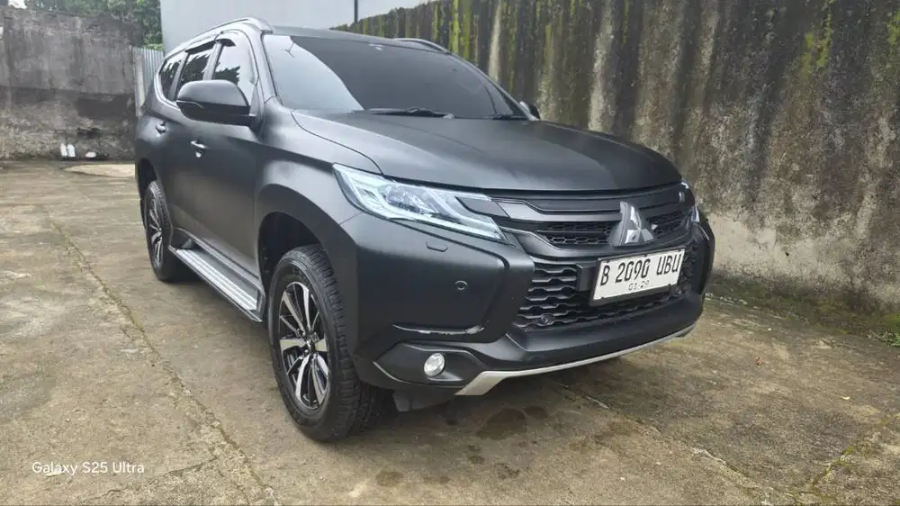 Pajero Sport 2.5 Dakar 2018 matic diesel 4x2 km asli 73rb record ori