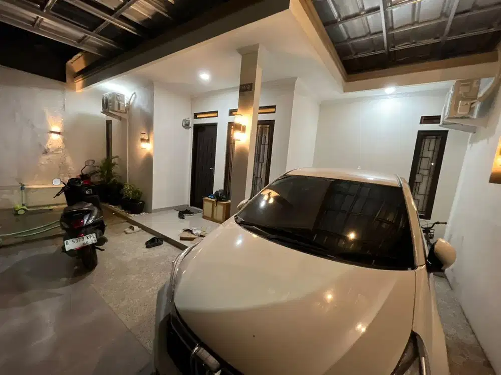 Dikontrakkan / disewakan rumah pribadi (full furnished) di mustikajaya