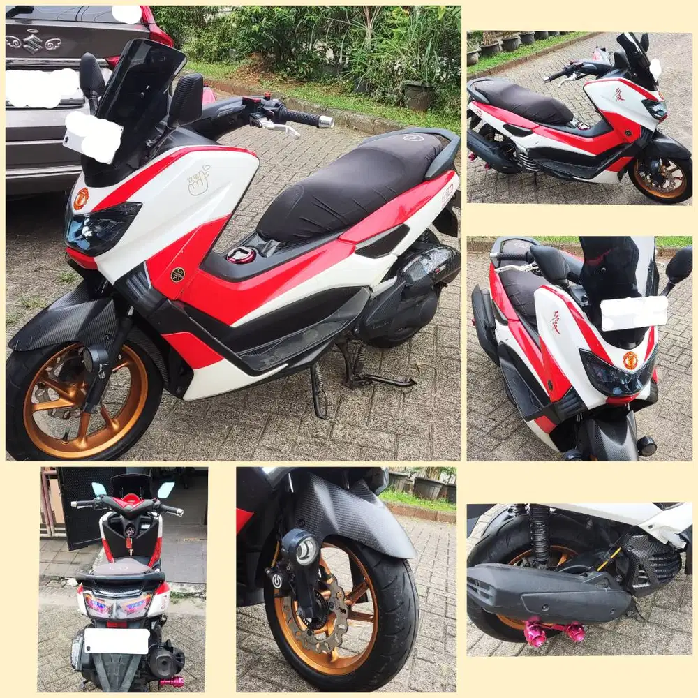 DIJUAL Motor NMAX tahun 2015 sudah di modifikasi dan upgrade