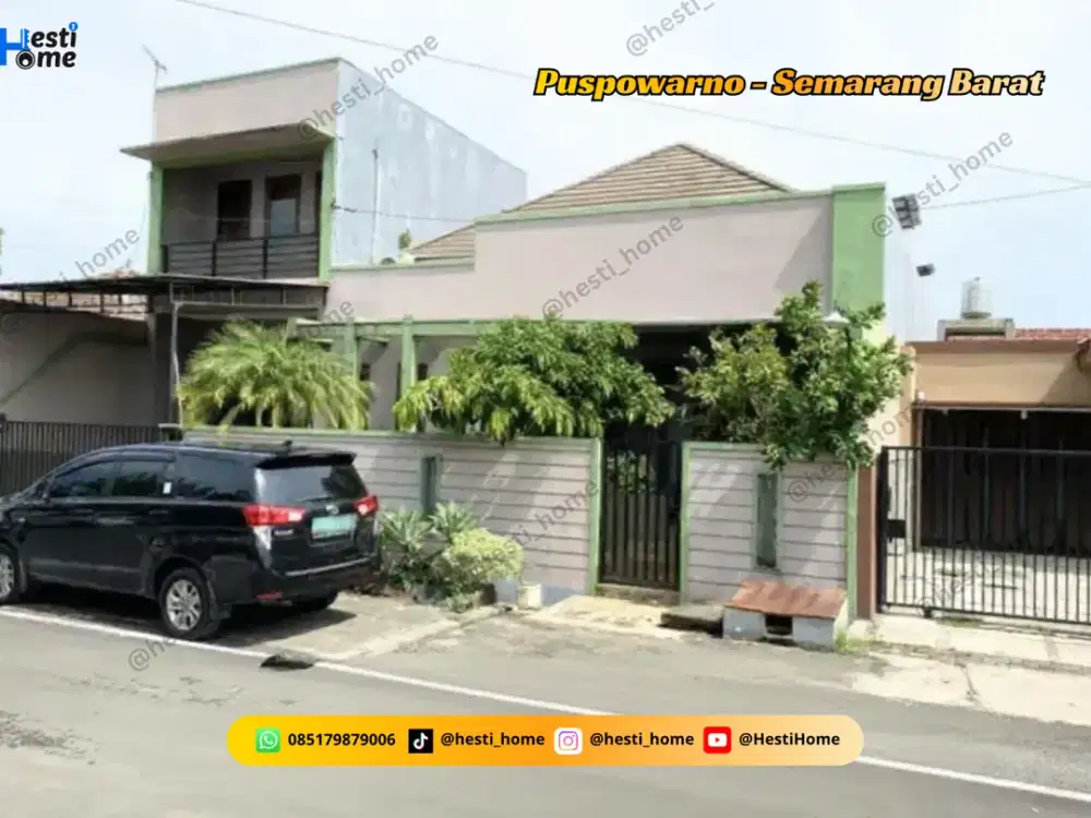 Serius Jual! Rumah 2 Lantai Puspowarno Dekat Jendral Sudirman – Harga Nego