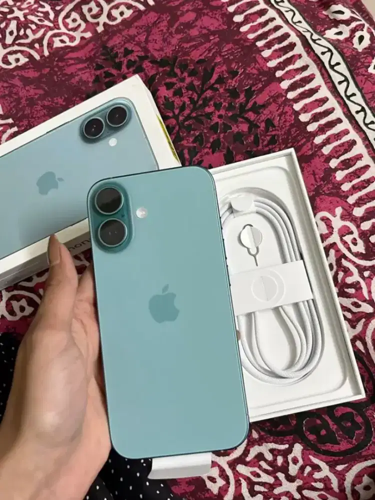 IPHONE 16 GREEN 128GB KREDIT CICILAN RINGAN TANPA DP