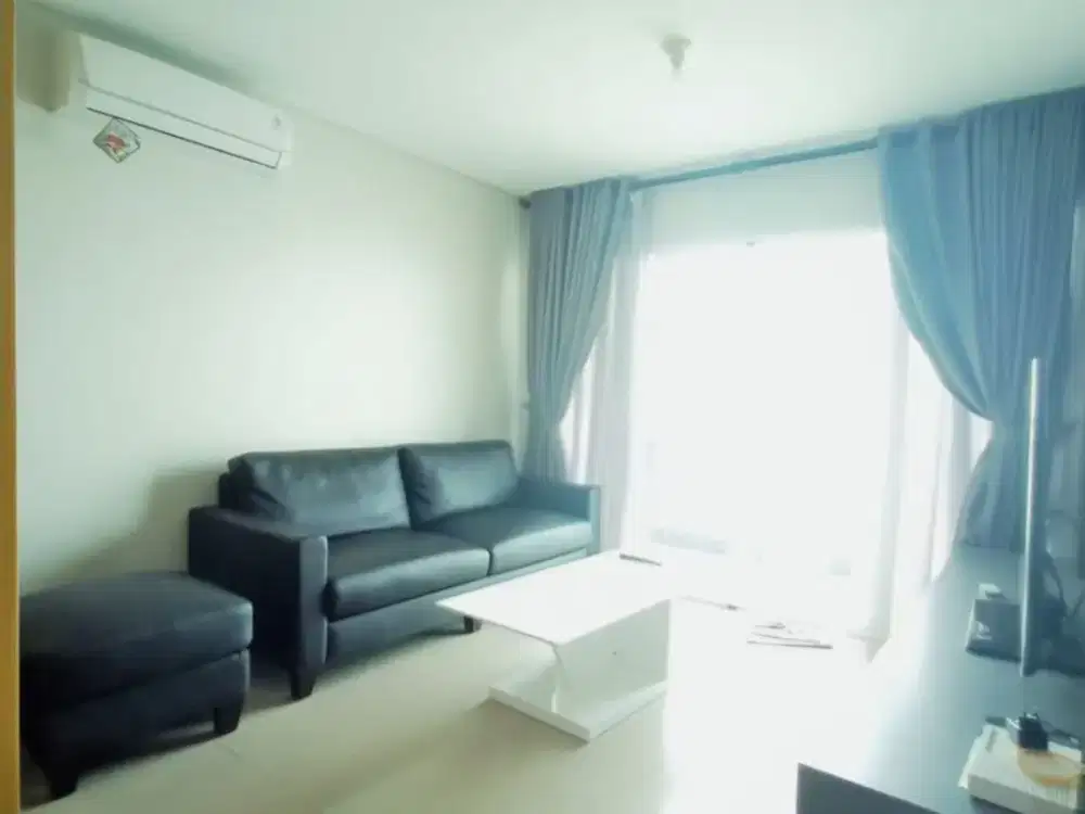 Disewakan Condo Green Bay Pluit 3BR Full Furnished – View Laut, Hook, Terhubung ke Mall