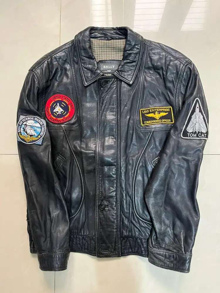 BALLY Leather Jacket ORI Switzerland