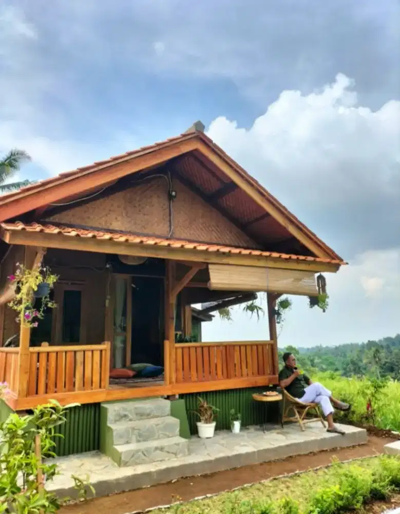 Di jual cepat Villa Saung view gunung Burangrang