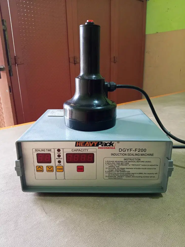 Mesin Sealing Induksi mesin botol sambal toples