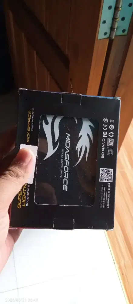 SSD 512GB SATA III Midasforce Baru