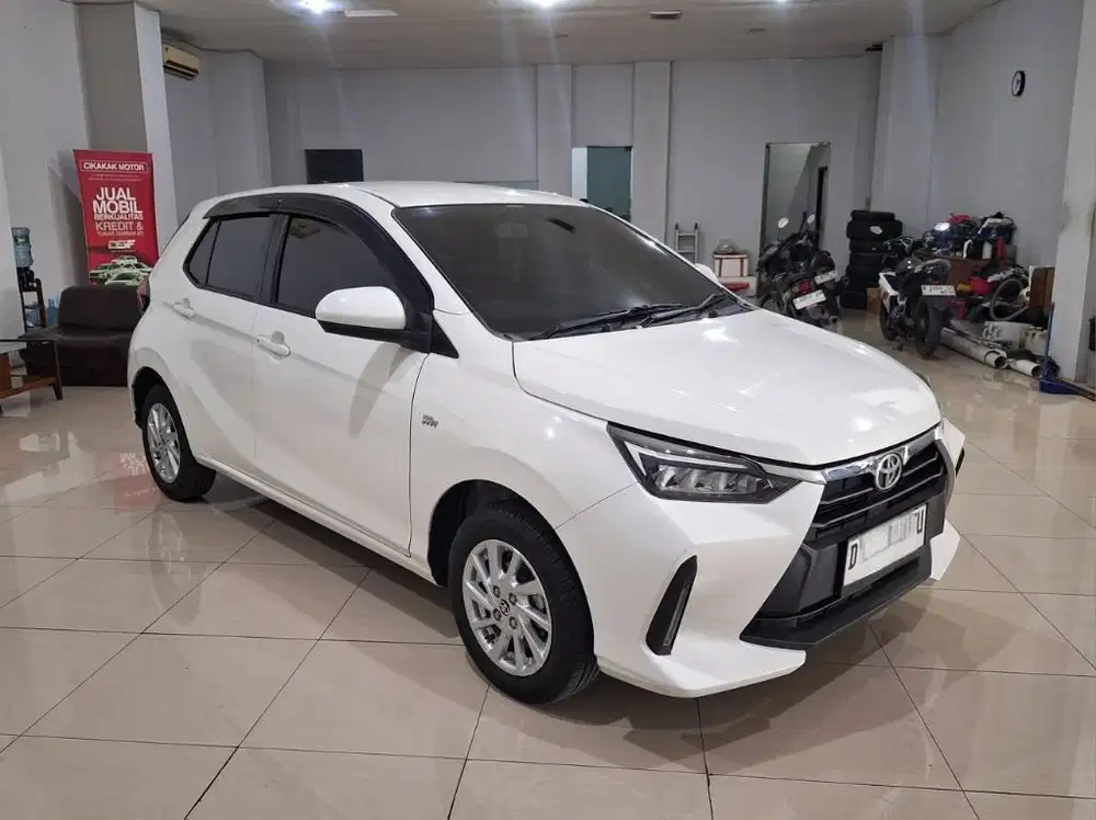 KM12RB NEW AGYA 1.2 G CVT AT 2024 TOYOTA MATIC PUTIH