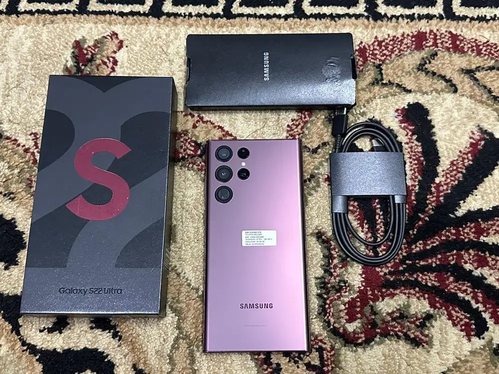 Samsung Galaxy S22 Ultra Burgundy 12/256 Ex SEIN Mulus No Minus