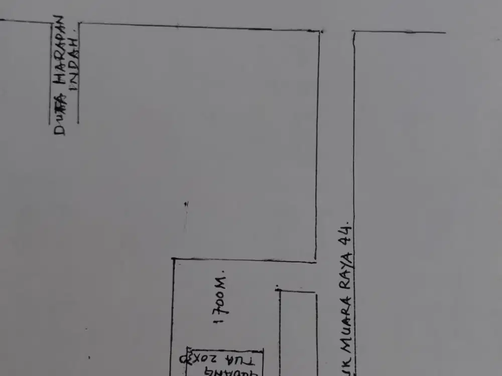 DIJUAL CEPAT TANAH DI JALAN KAPUK MUARA