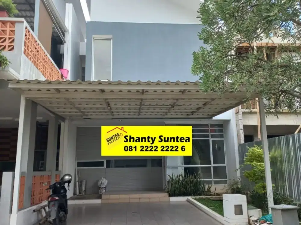Disewa Rumah bagus murah siap huni di Discovery Aluvia Pondok Aren 0966sg
