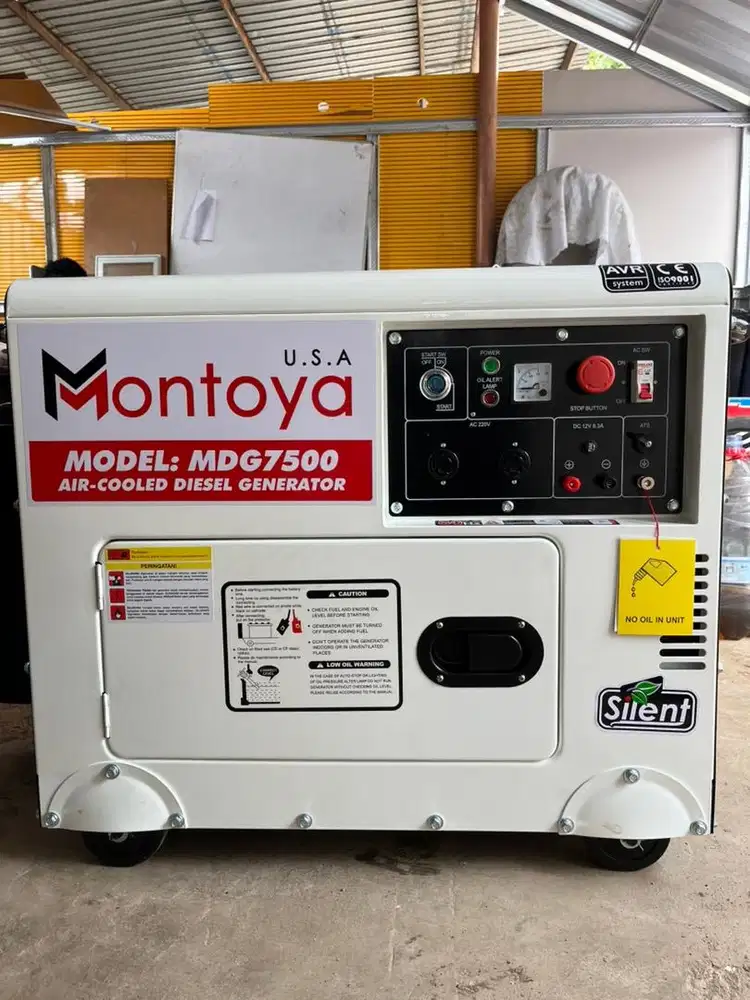 Sewa genset silent 7000 watt