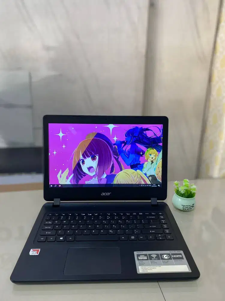 ACER A314-41-443X 	AMD A4-9120E RAM 4 GB SSD 256 GB