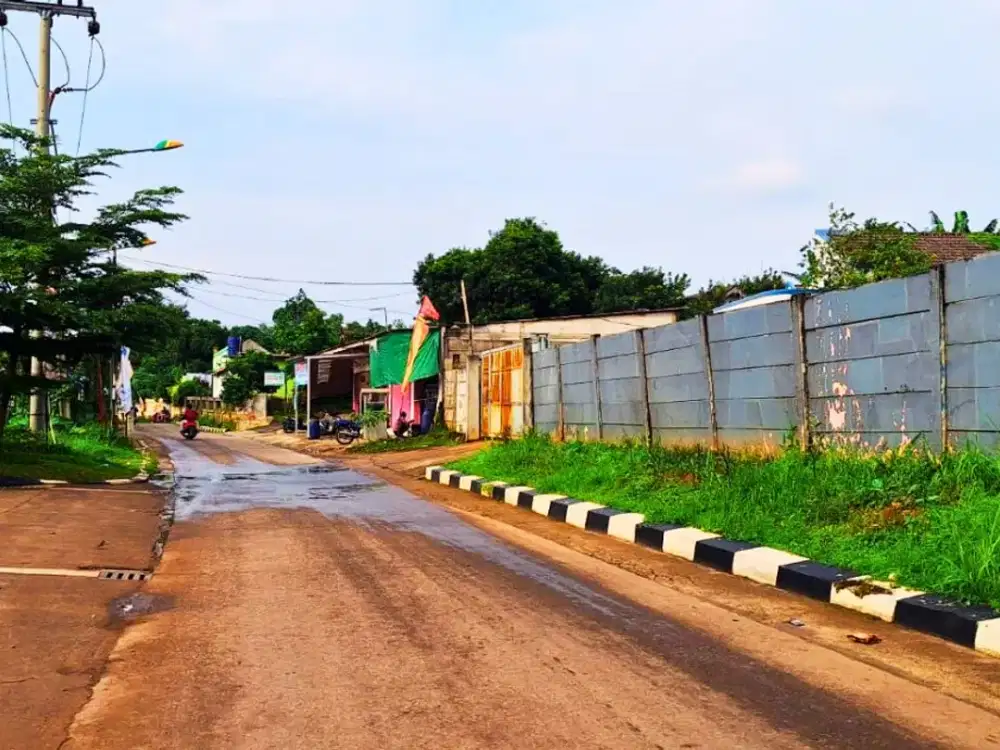 Kavling Tanah Murah Bekasi 1 Jt-an Dekat ke Pintu Tol Burangkeng
