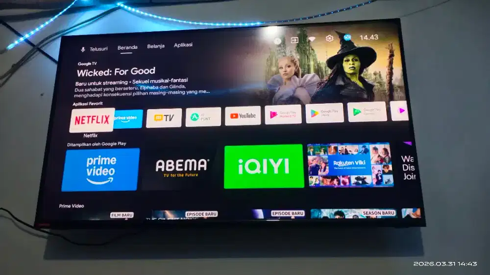 TV LED Changhong 40 Inch Android TV