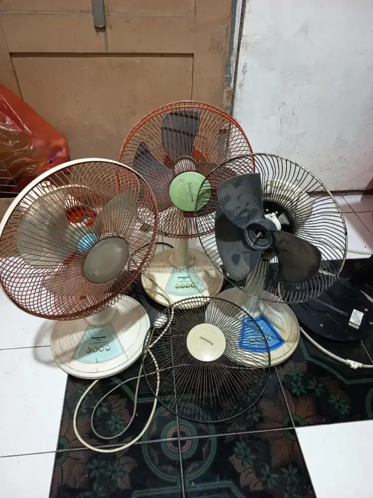 Jual Borongan 3 Kipas Angin Panasonic Bekas