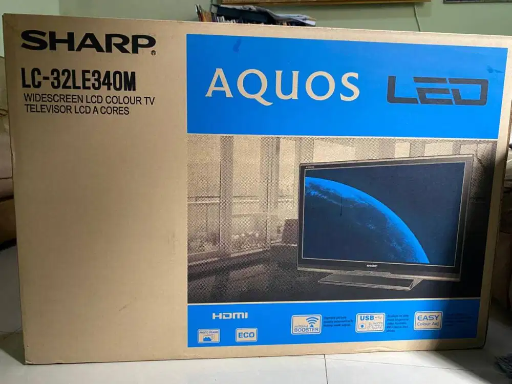 TV 32 Inch Sharp + Android TV (Mi TV Stick) | YouTube Netflix Siap Pak