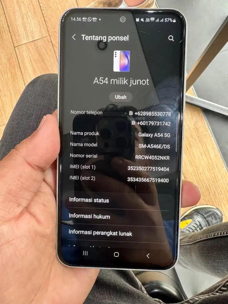 Di jual samsung A54