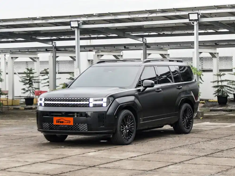 Hyundai Santafe Caligraphy Hybrid Matic 2024 hitam genap