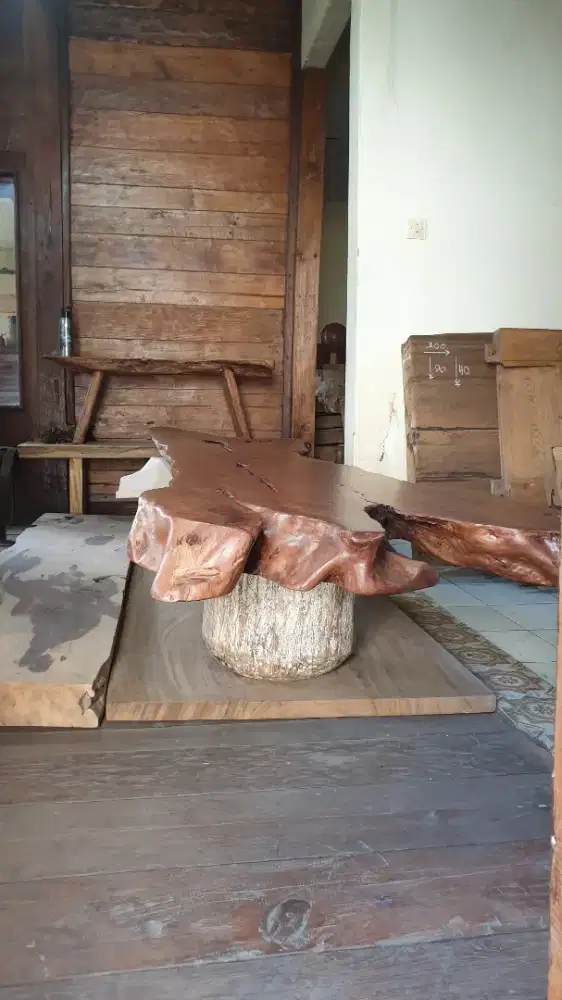 Cuci gudang Furniture Kayu Tebal solid ex.export