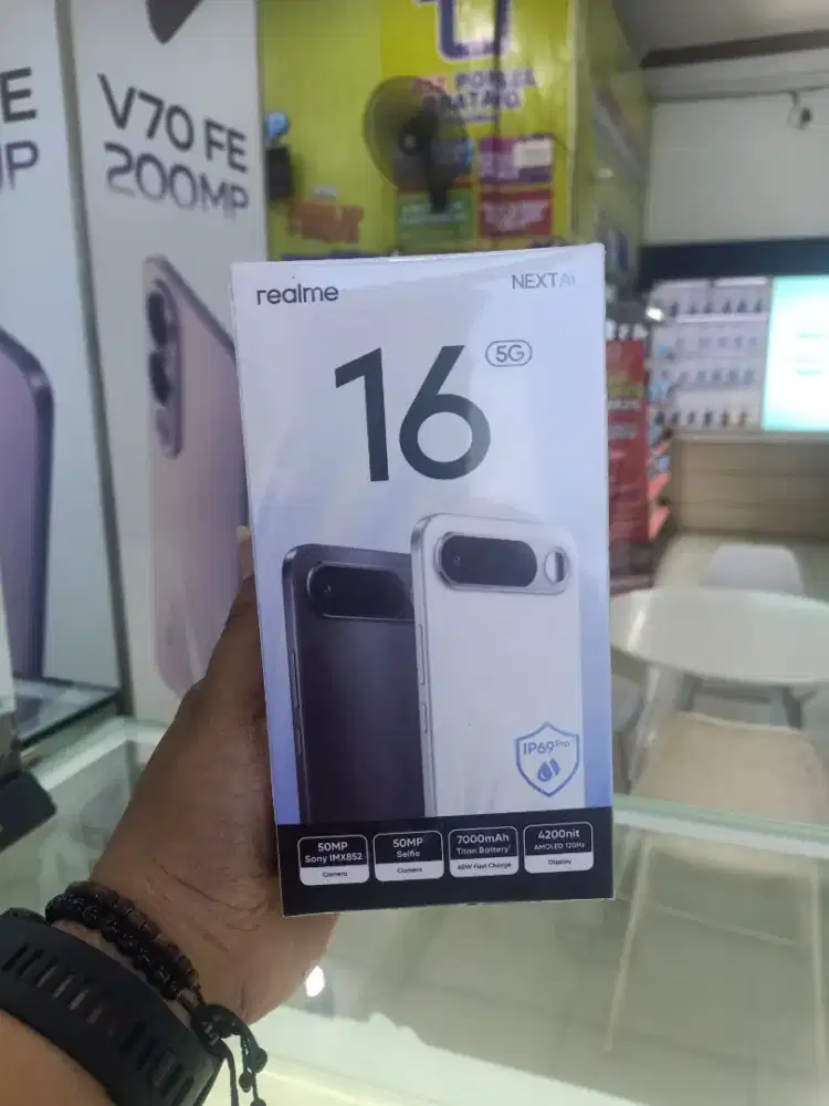 Realme 16 8/256 Cicilan ringan tanpa dp