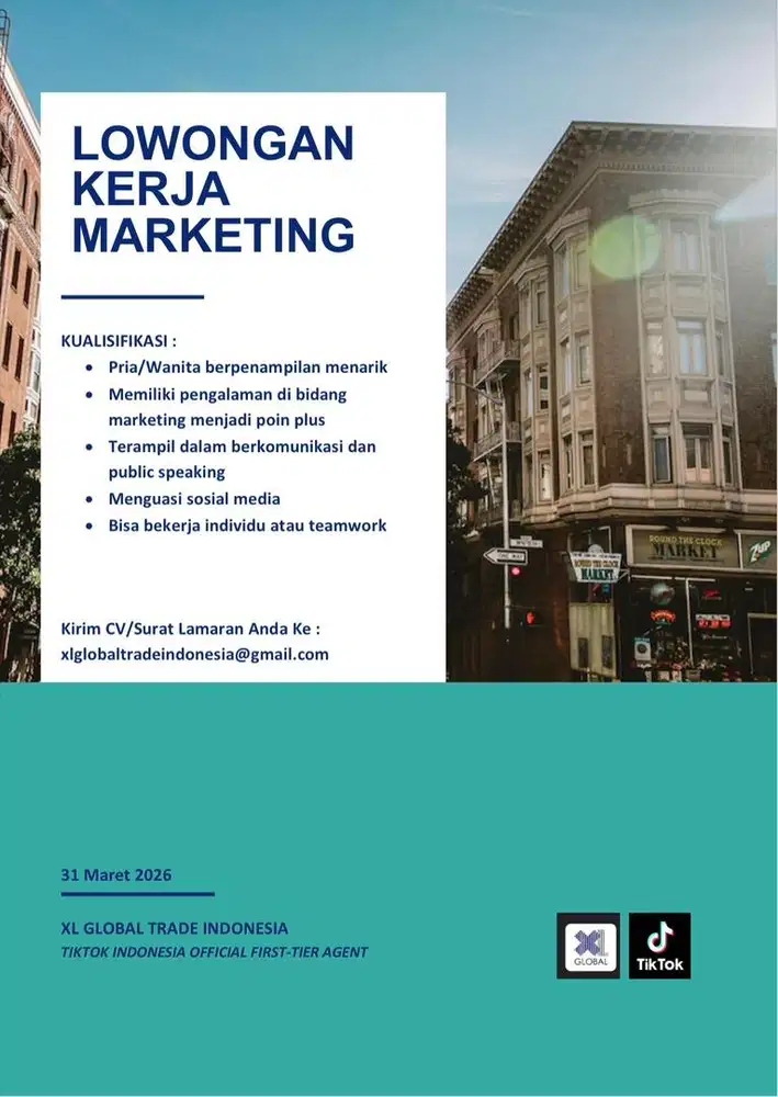 Lowongan kerja Marketing