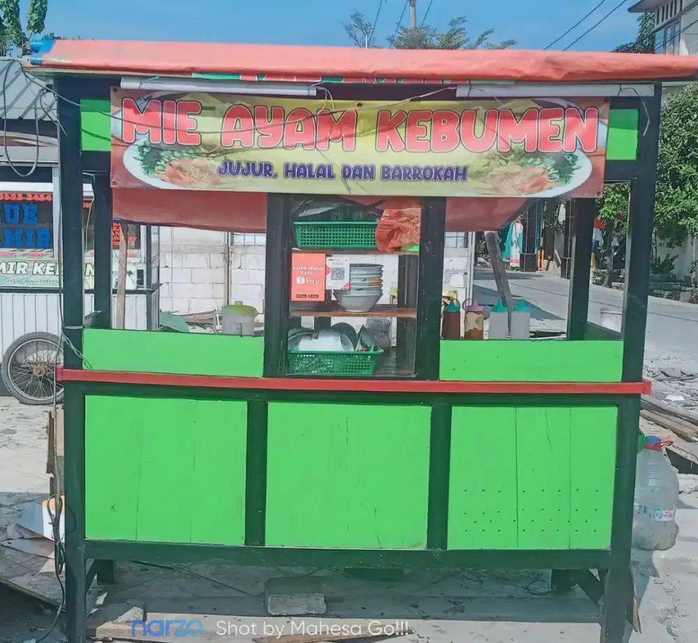 Gerobak Mie Ayam Bakso (2Lobang)