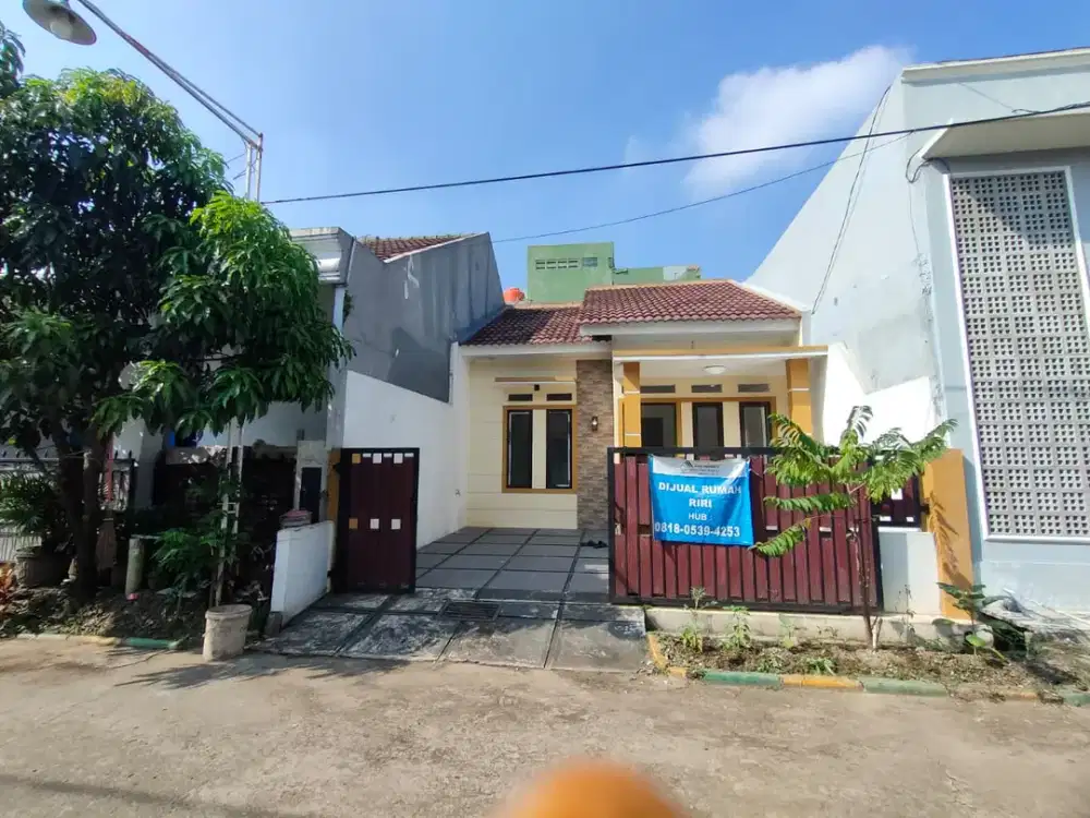 DI JUAL RUMAH MURAH LUAS TANAH 72 DI BEKASI TIMUR REGENCY MUSTIKAJAYA