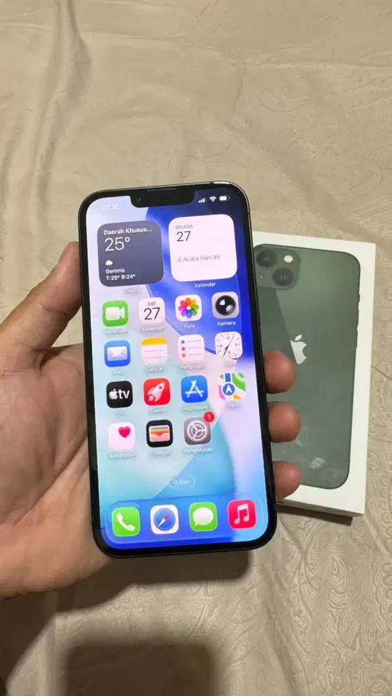 IPHONE 13 128GB EX RESMI LENGKAP