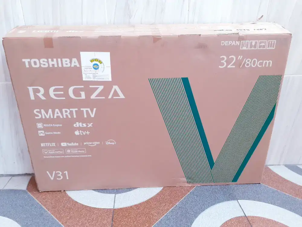 TV LED SMART TOSHIBA 32IN NETFLIK DIGITAL YOUTUBE SEGEL GARANSI (J85)
