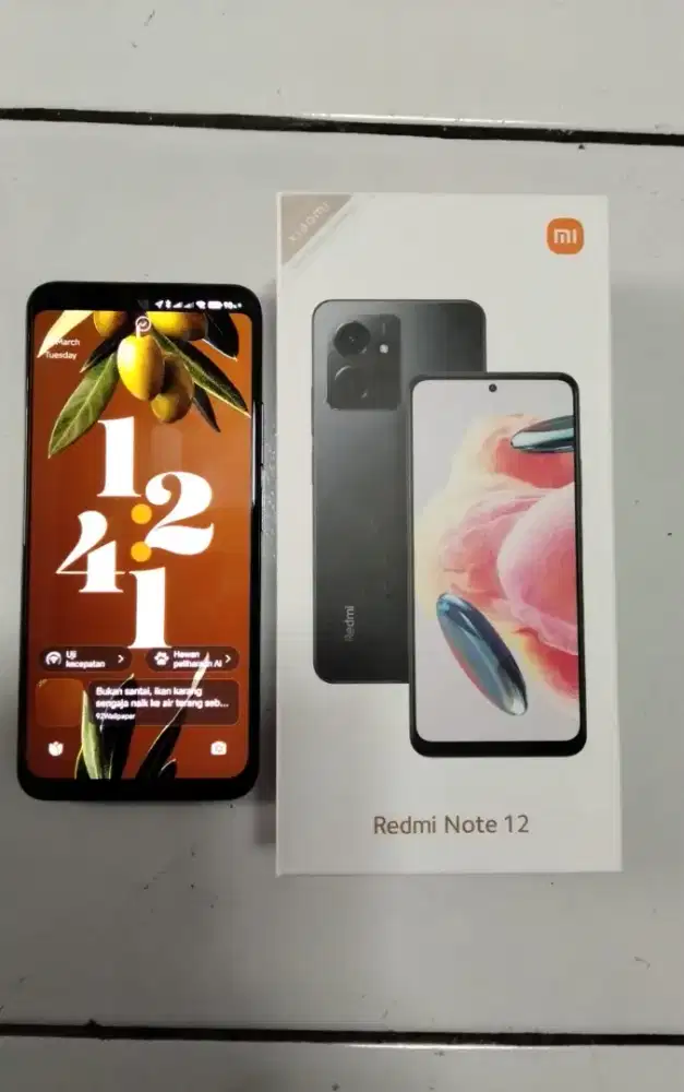 Jual hp xiaomi redmi note 12