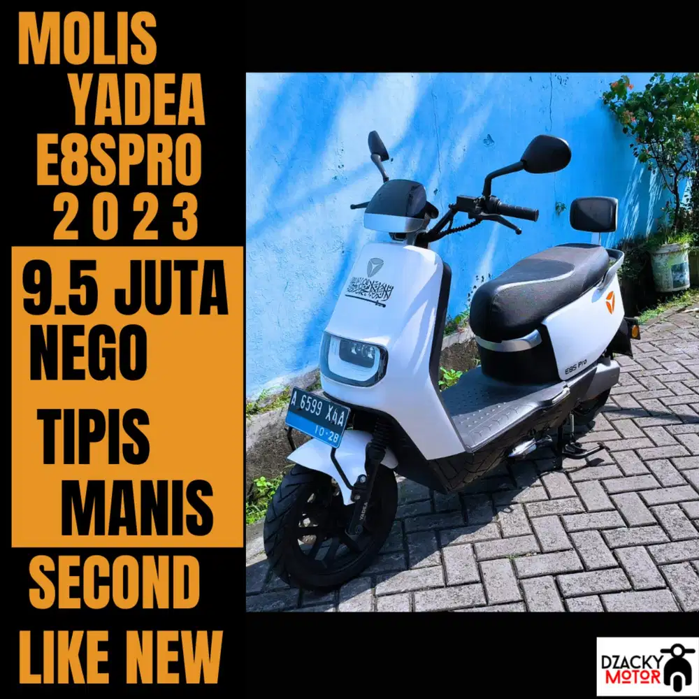 YADEA E8SPRO MOLIS 2023  SECOND LIKE NEW 2