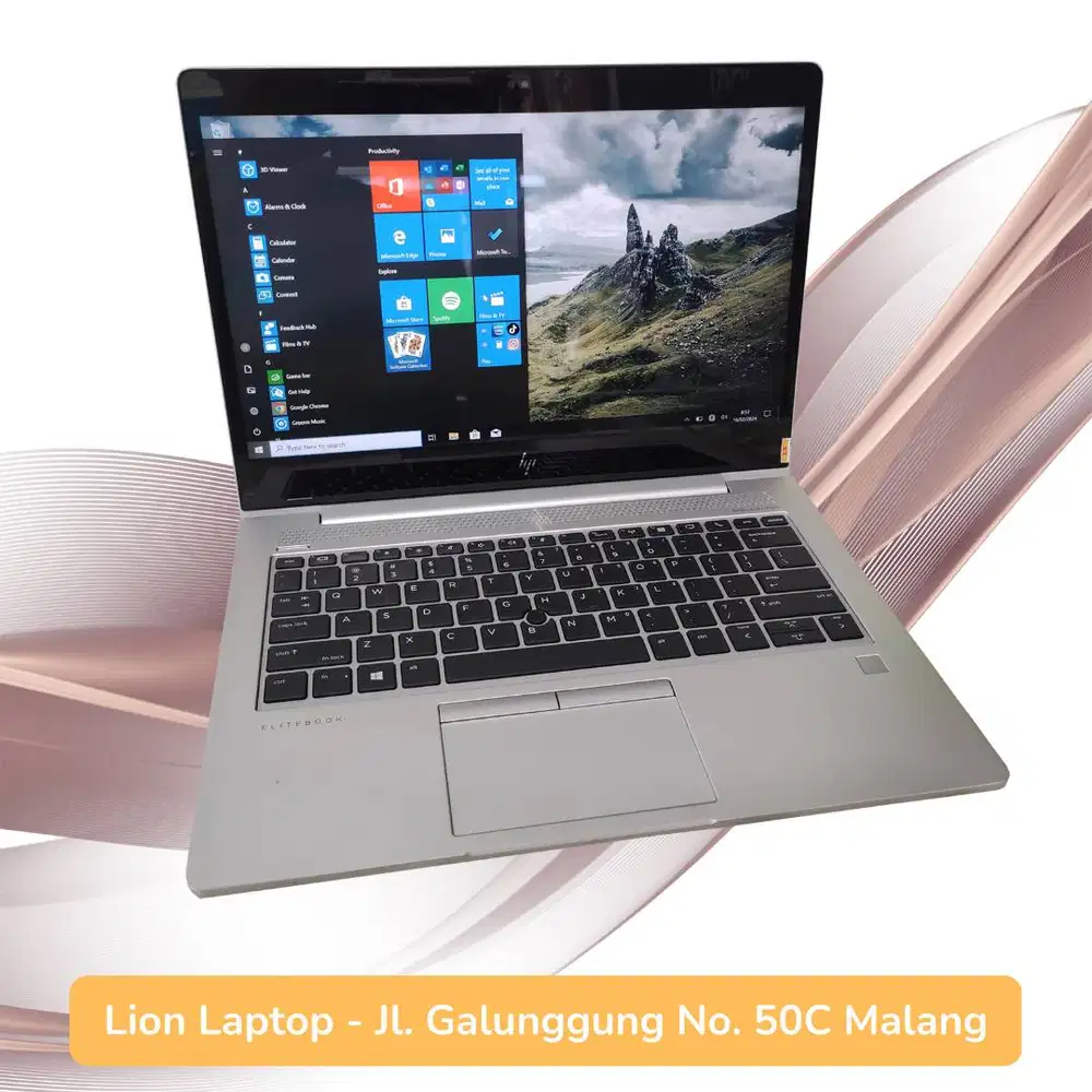 Core i7 gen 8 RAM 8GB Touchscreen Slim HP Elitebook 830 G6 [31|03]