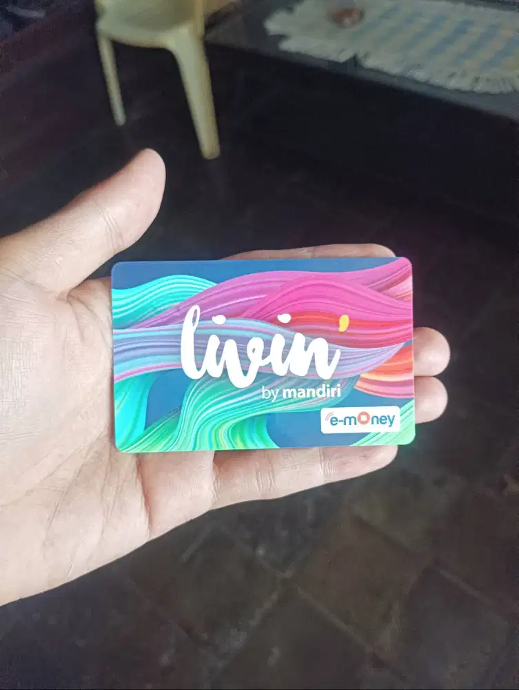 Kartu e money livin by mandiri