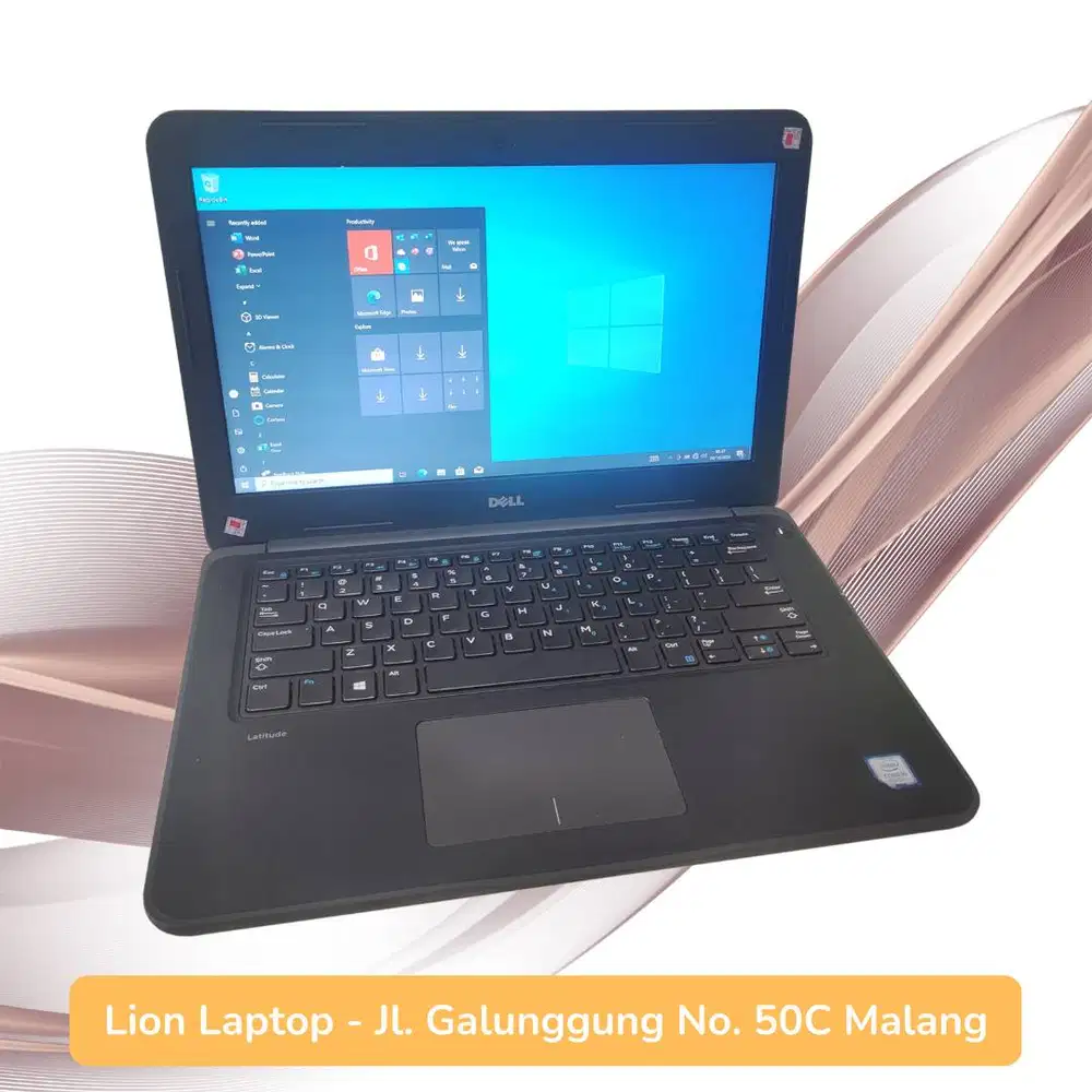 Core i5 Gen 7 Murah Mulus RAM 8GB SSD 256GB Dell Latitude 3380 [31|03]