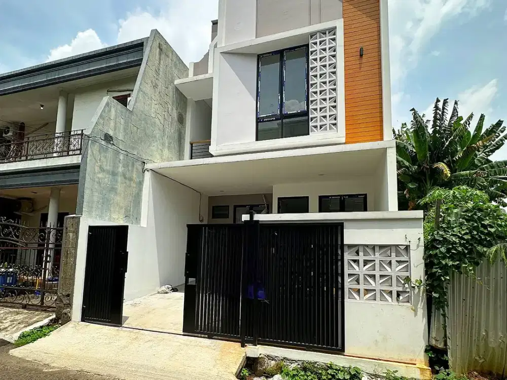 HOT Rumah Baru Modern [AKSES 2 MOBIL] di Pondok Bambu Duren Sawit Jakarta Timur AR229