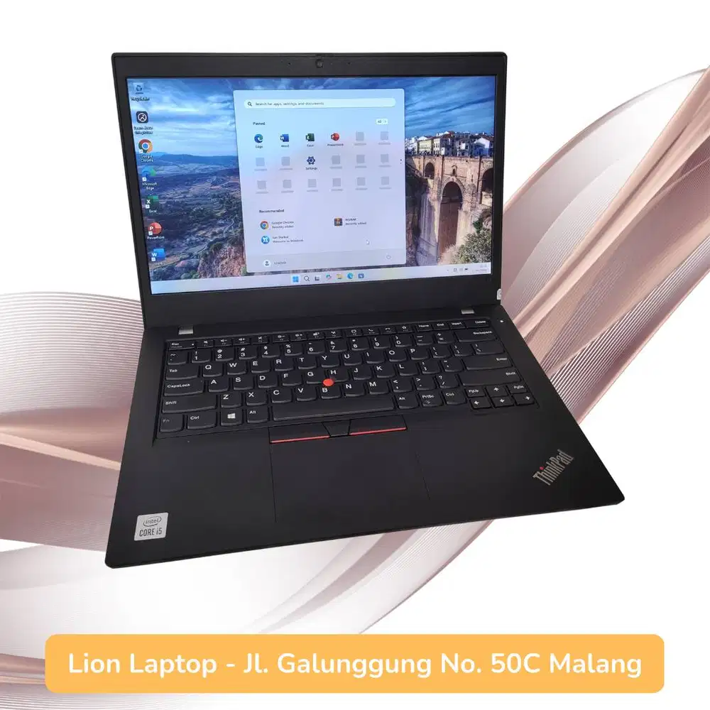 i5 Gen 10 Murah RAM 8GB SSD 256GB Lenovo Thinkpad L14 [31|03]