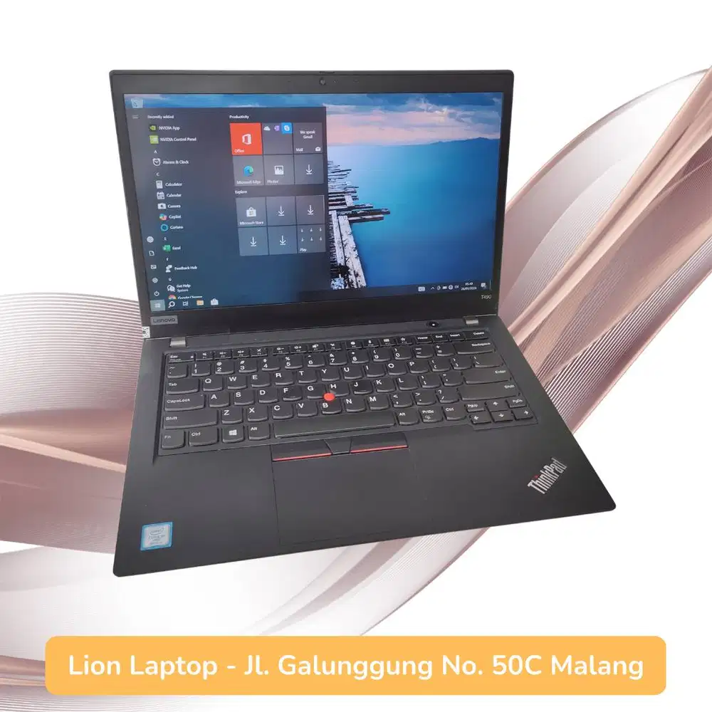 Double VGA NVIDIA Core i5 8/256 Slim Lenovo Thinkpad T490 [31|03]