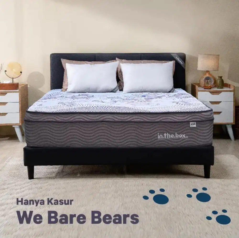 Kasur Springbed INTHEBOX Plush Top 120x200