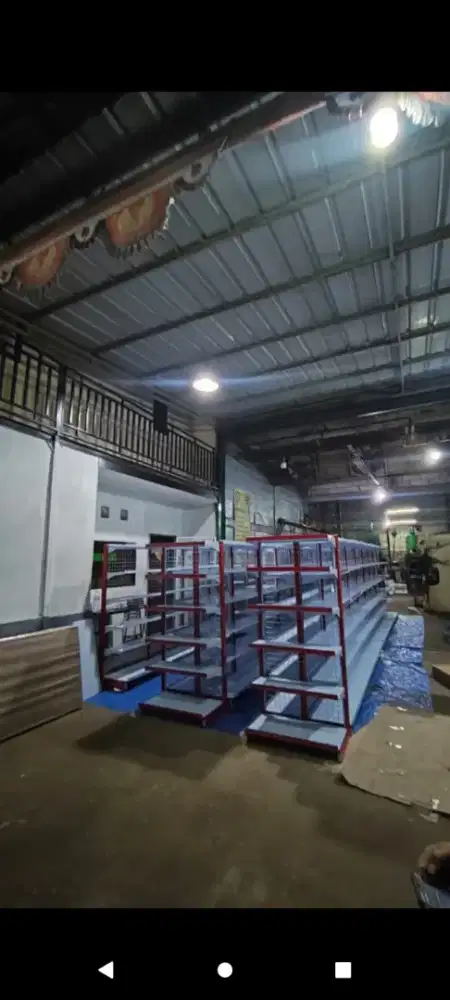 Rak supermarket/toko sembako