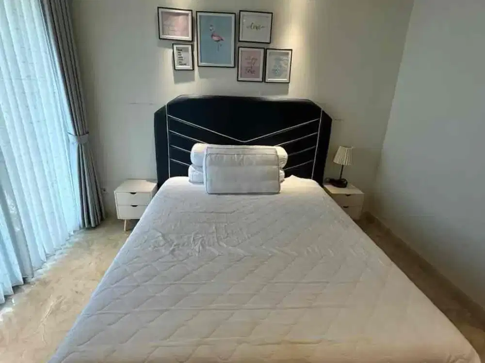 Disewakan studio interior seaview Apt goldcoast