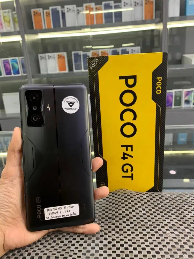Poco f4 gt 12/256Gg fullset,ex garansi resmi/indonesia
