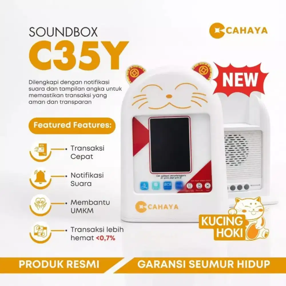 SPEAKER PEMBAYARAN QRIS OTOMATIS