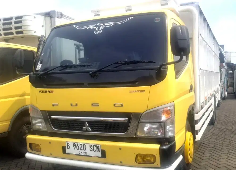 CDD LONG Mitsubishi colt diesel canter FE 84 G Bak besi sentral 2023