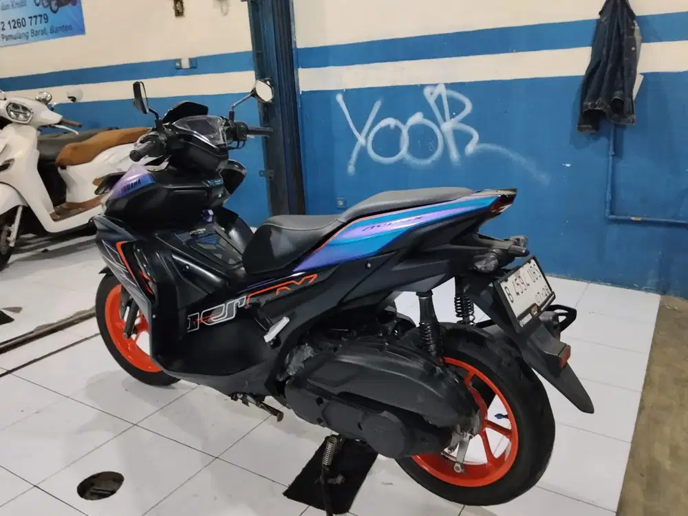 (#) dijual yamaha aerox cybercity 2023 pajak hidup